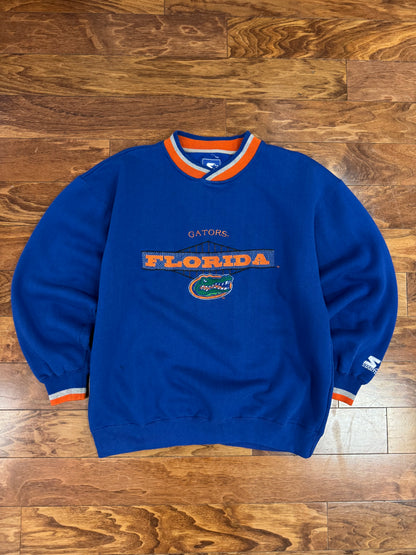 90s Florida Gators Starter Embroidered Crewneck (L)