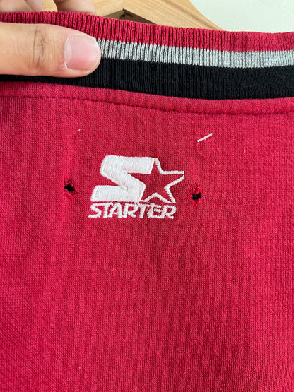 90s San Francisco 49ers Starter Embroidered Crewneck (XL)