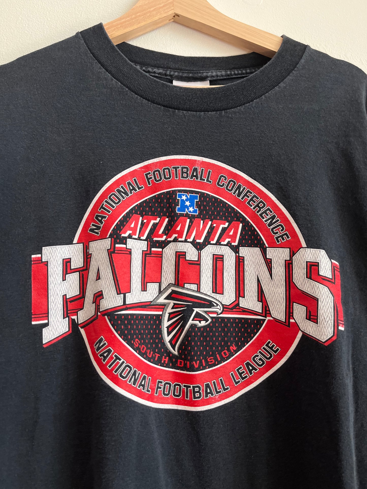 00s Atlanta Falcons Spell Out NFL Tee (L)