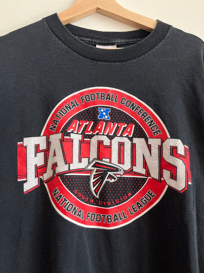00s Atlanta Falcons Spell Out NFL Tee (L)