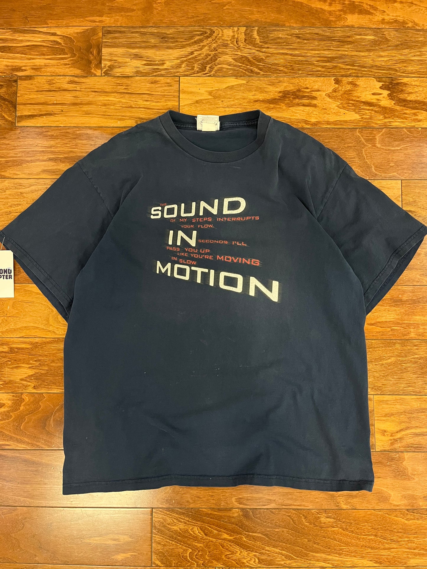 00s Nike "Sound In Motion" Distressed Tee (L)