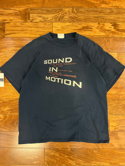 00s Nike "Sound In Motion" Distressed Tee (L)