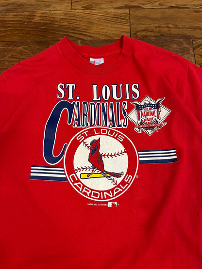 1990 St Louis Cardinals Graphic Vintage Tee (L)