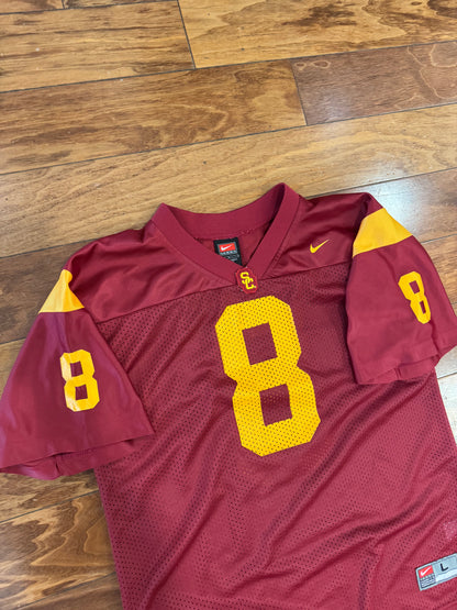 00s USC Trojans Nike Football Jersey (Youth L)