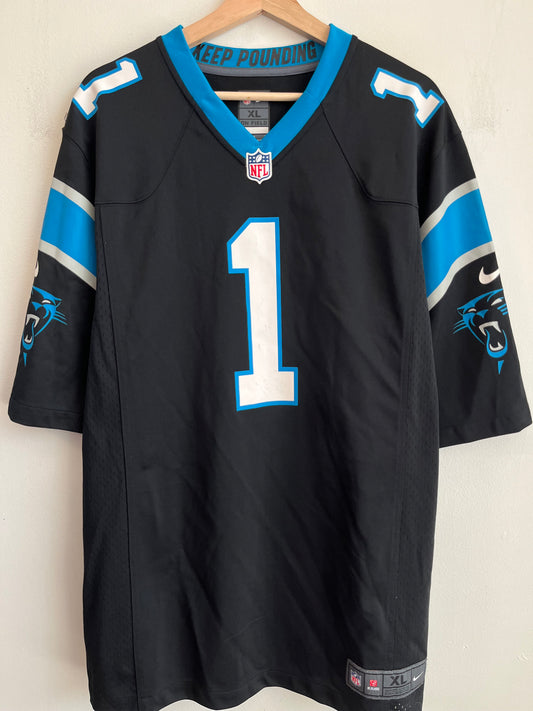 2012 Carolina Panthers Cam Newton Nike Home Jersey (XL)