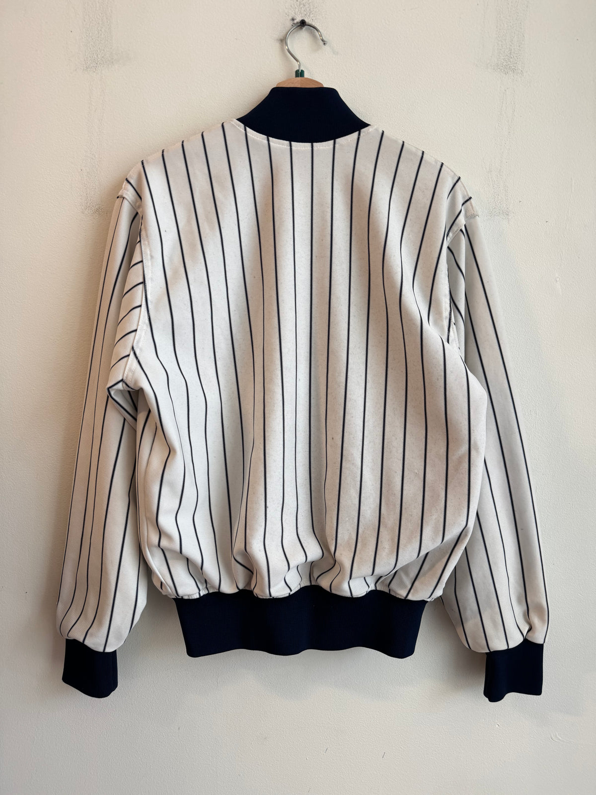 80s Chicago White Sox Vintage Pinstripe Coach Jacket (M)