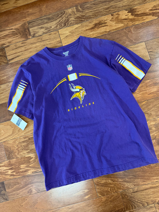 00s Minnesota Vikings Sideline Reebok Vintage Tee (XXL)