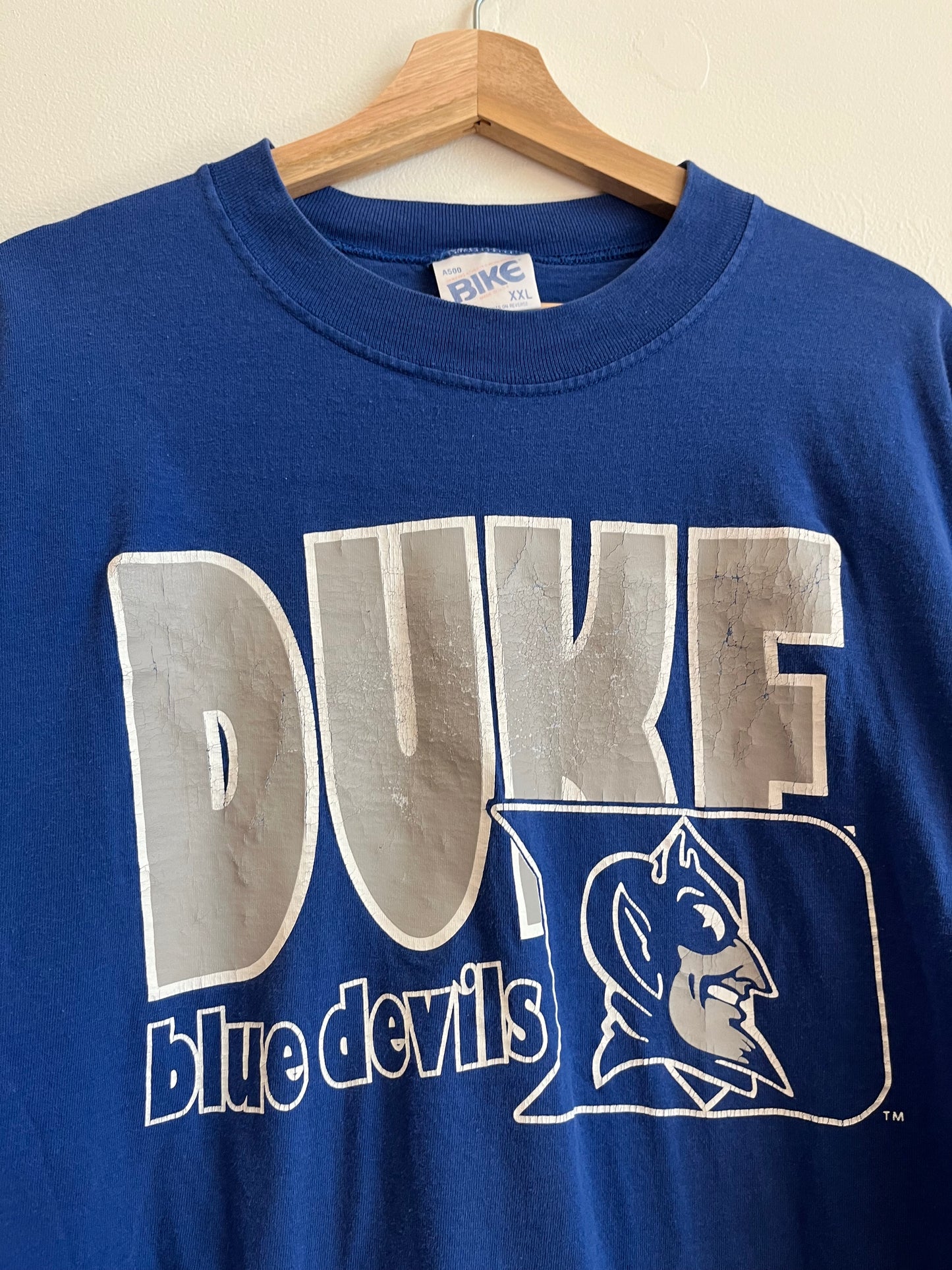 90s North Carolina Duke Blue Devils Bike Tee (XXL)