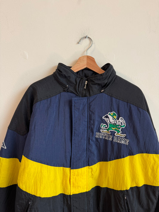 90s Notre Dame Apex One Puffer Jacket (M)