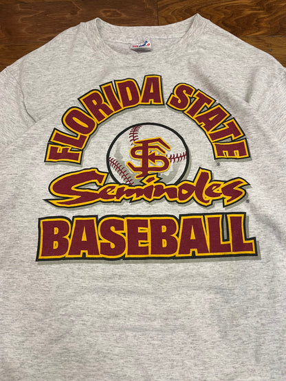 90s Florida State Seminoles  (FSU) Baseball Vintage Tee (L)