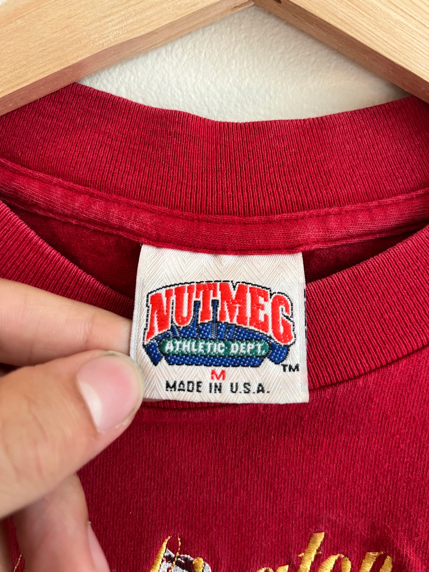 90s Washington Redskins Nutmeg Locker Room Tee (M)