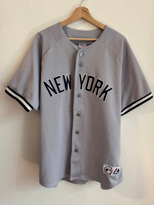 2000s Yankees Alexander Rodriguez Majestic Baseball Jersey (L)