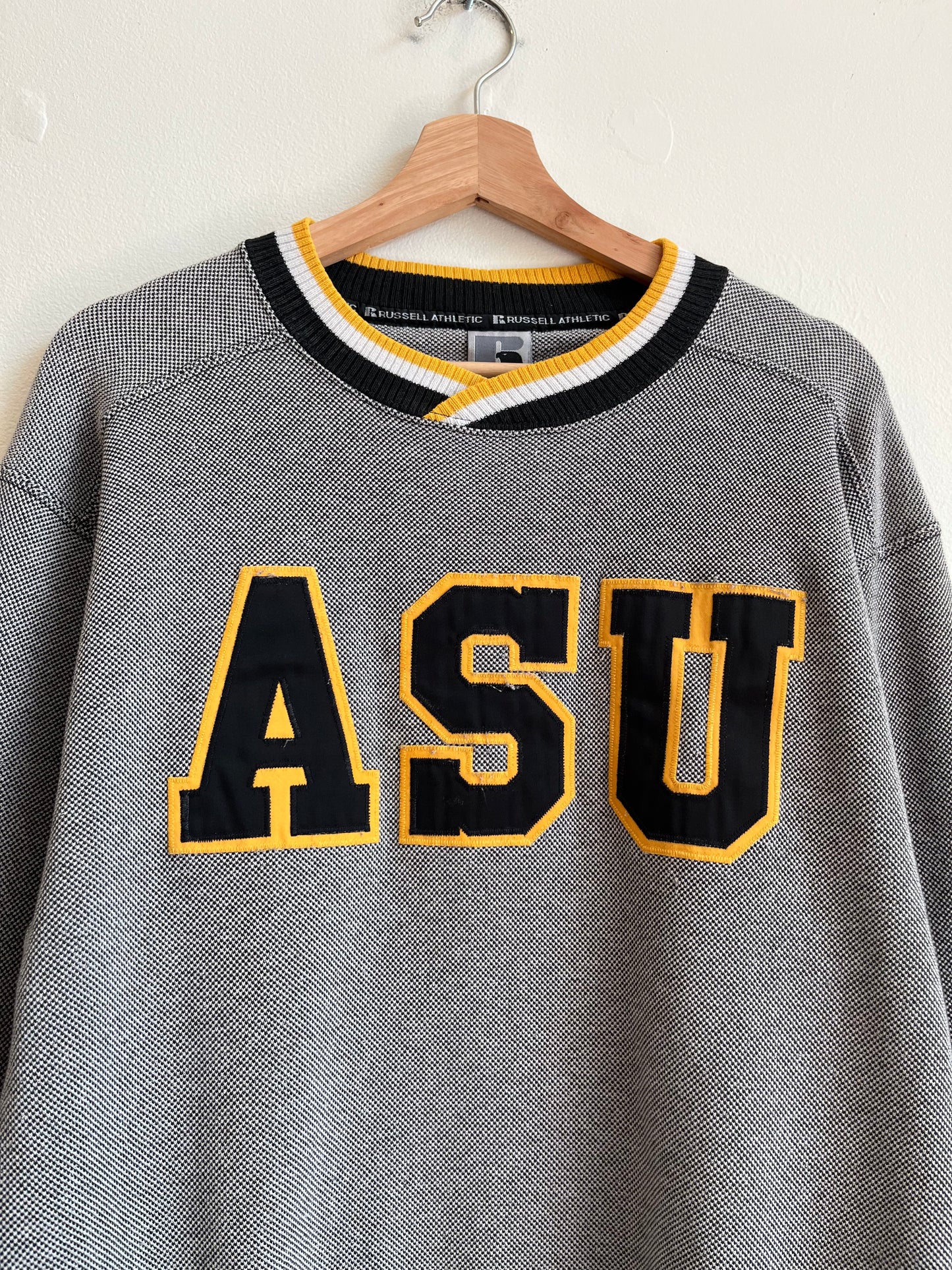 90s App State ASU Russell Athletic Crewneck Grey (M)