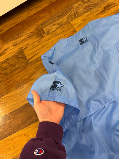 90s UNC Tar Heels Coach Warm Up Starter Windbreaker (L)