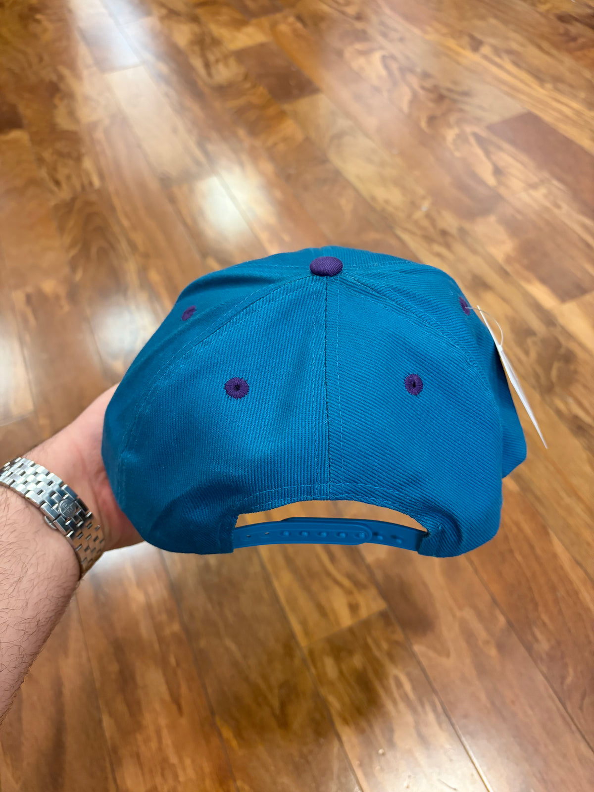 2010s Charlotte Hornets Adidas Hardwood Classics Deadstock Hat (OS)