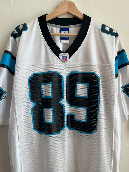 00s Carolina Panthers Steve Smith Reebok Away Jersey (M)