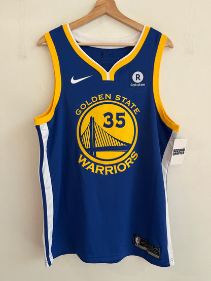 2017 Golden State Warriors Kevin Durant Nike Swingman Jersey (L)