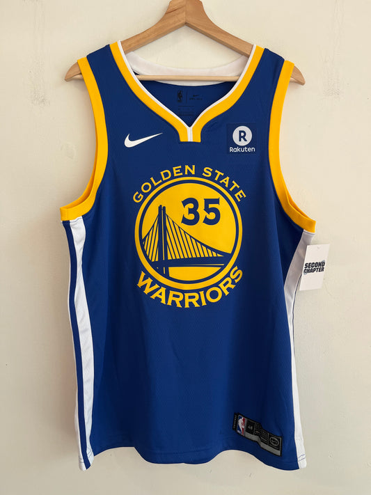 2017 Golden State Warriors Kevin Durant Nike Swingman Jersey (L)