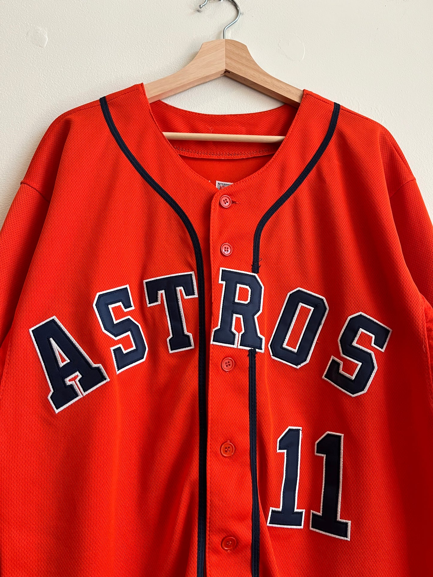 2015 Houston Astros Evan Gattis 50th Anniversary Stitched Majestic Jersey (S)
