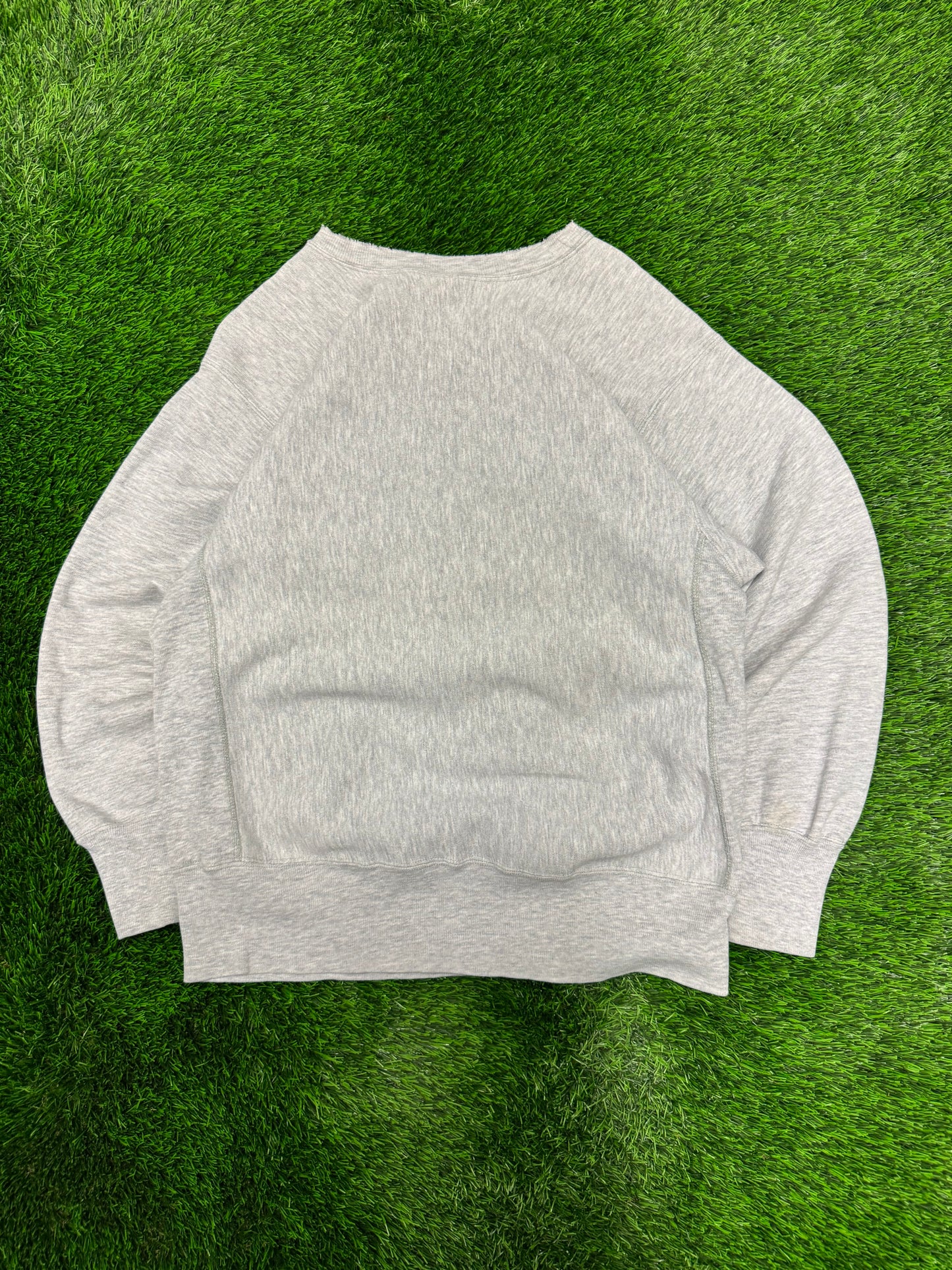 90s Plattsburgh State University Spell Out Vintage Champion Crewneck (XL)