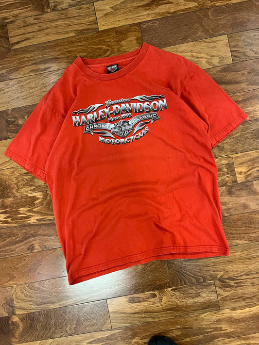 2007 Harley Davidson Vintage Chrome Classic Tee (XL)