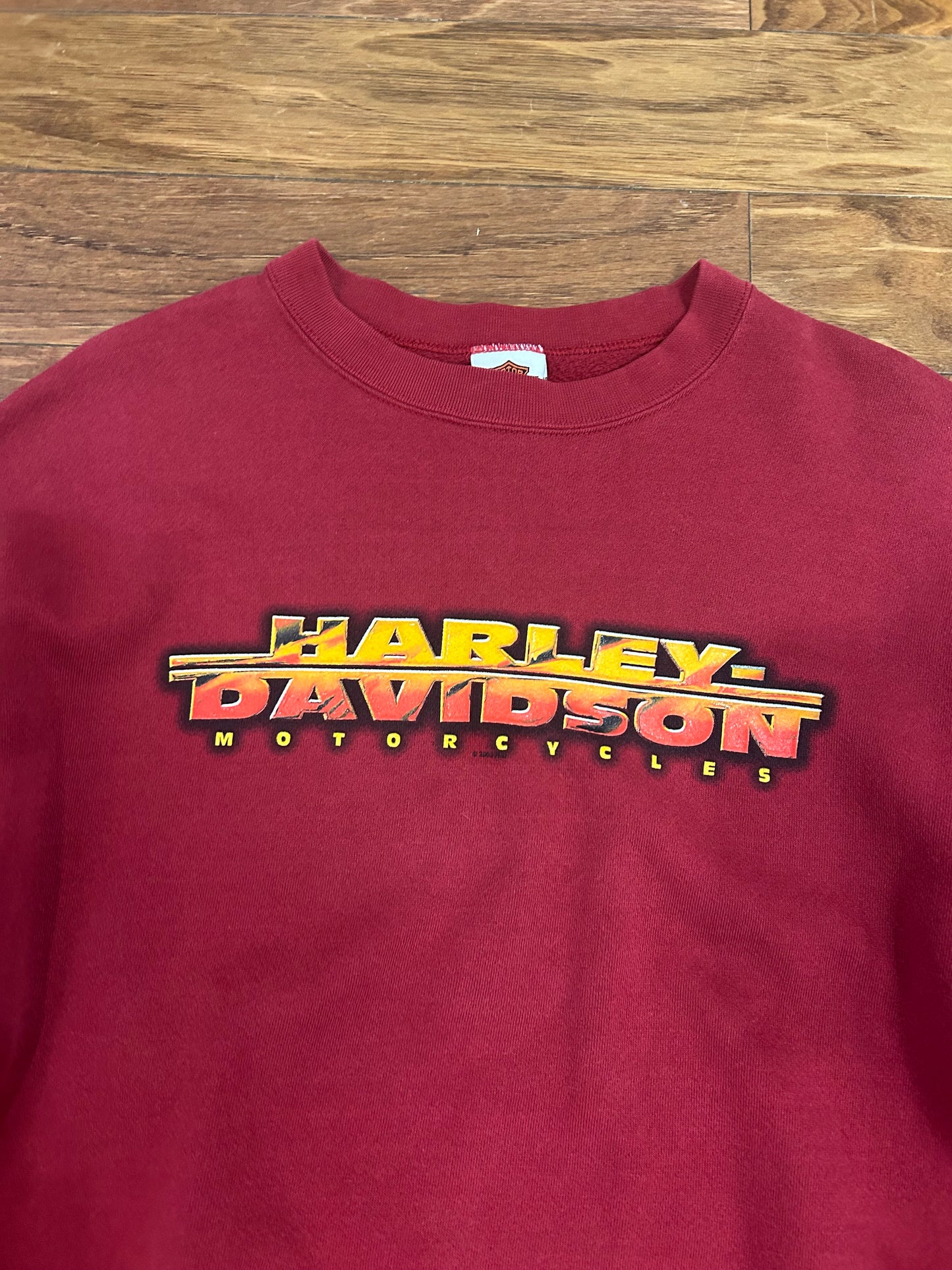 2003 Harley Davidson Maroon Virginia Crewneck (XL)