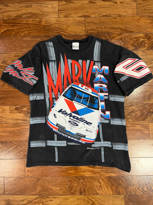 90s Mark Martin Valvoline AOP Nascar Tee (L)