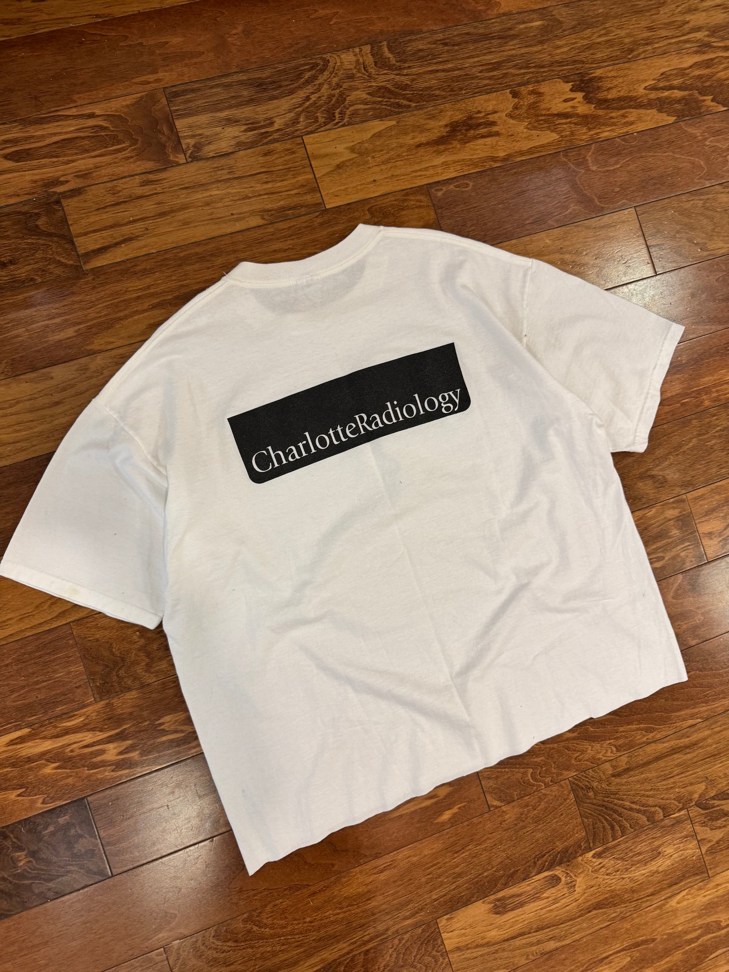 00s Charlotte Knights "I Was Knighted" Cropped Tee (XL)