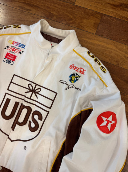 00s Dale Jarrett UPS Nascar Racing Jacket (XL)