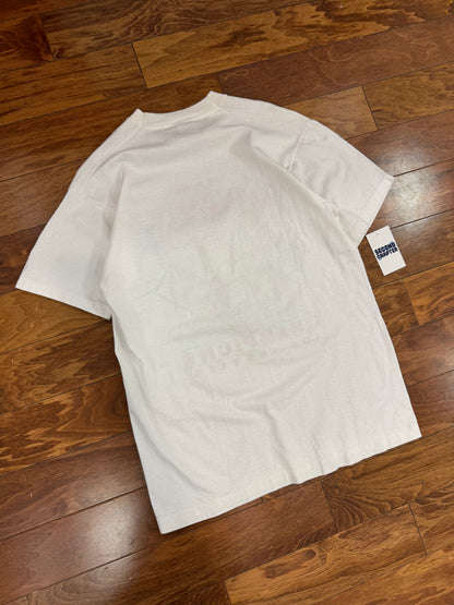 1988 Los Angeles Dodgers Caricature World Series Vintage MLB Tee (L)