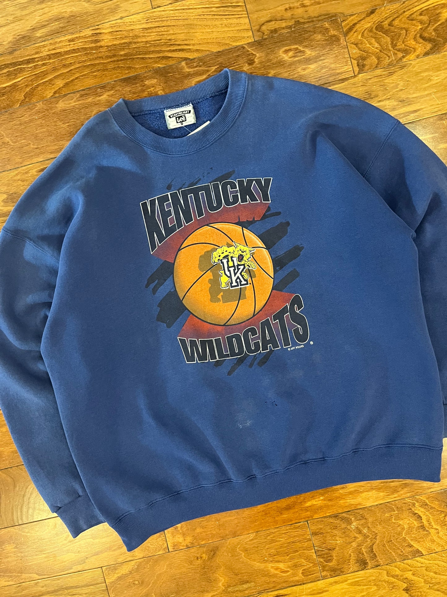 90s University Of Kentucky Wildcats Lee Sports Vintage Graphic Crewneck (XXL)