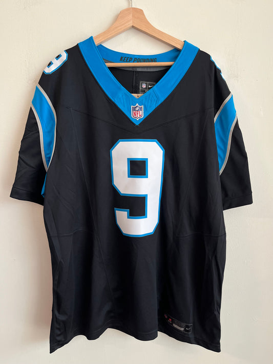 2023 Carolina Panthers Bryce Young Deadstock Nike Jersey (XXL)