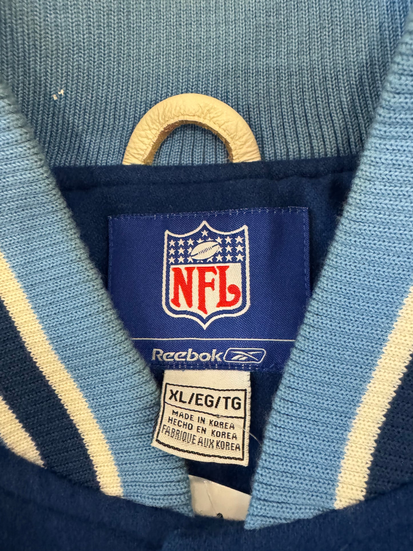 2005 Jacksonville Super Bowl Varsity Leather Jacket (XL)