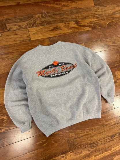 1999 Harley Grey Crewneck (XL)