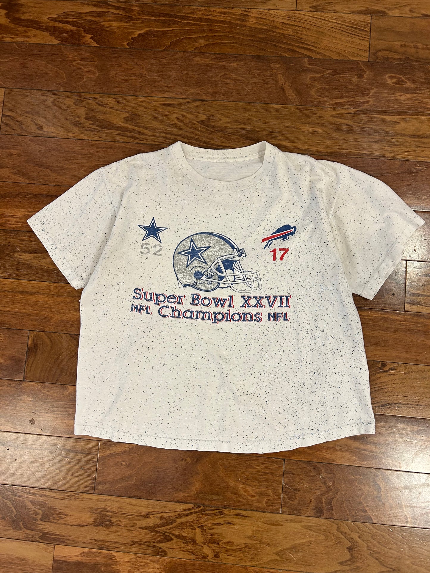 90s Dallas Cowboys Super Bowl XXVII Boxy Tee (L)