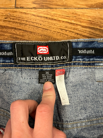 00s Ecko UNLTD 5 Pocket Baggy Jeans (36 x 32)