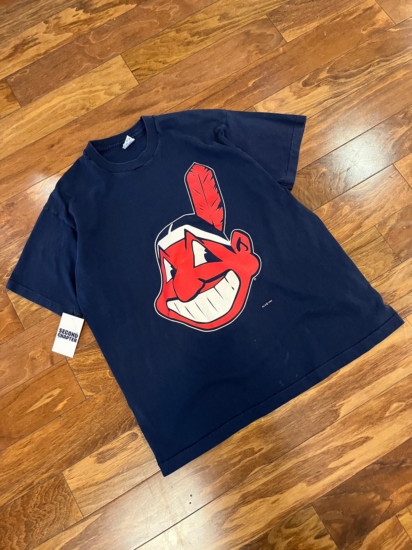 1994 Cleveland Indians Salem MLB Tee (XL)