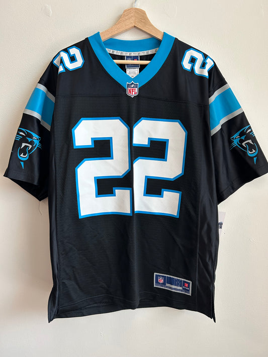 2010s Carolina Panthers Chirstian McCaffery Pro Line Jersey (M)