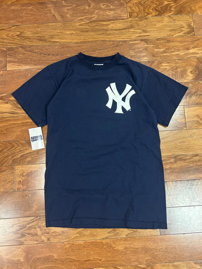 00s New York Yankees Derek Jeter #2 Jersey Tee (M)