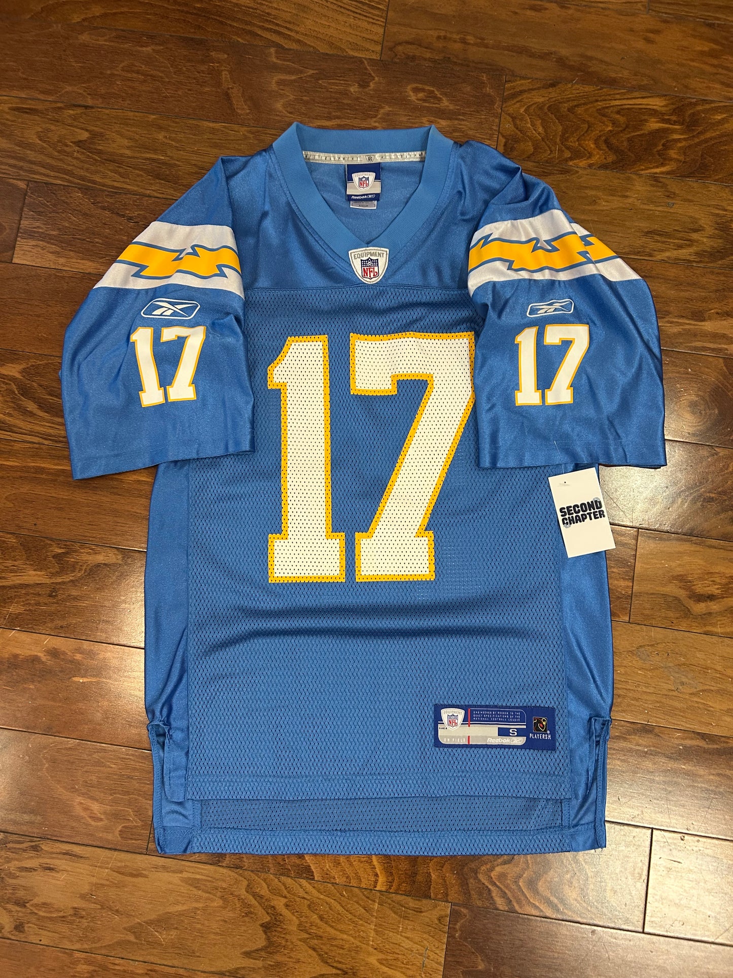 00s San Diego Chargers Phillip Rivers Reebok Football Jersey (S)