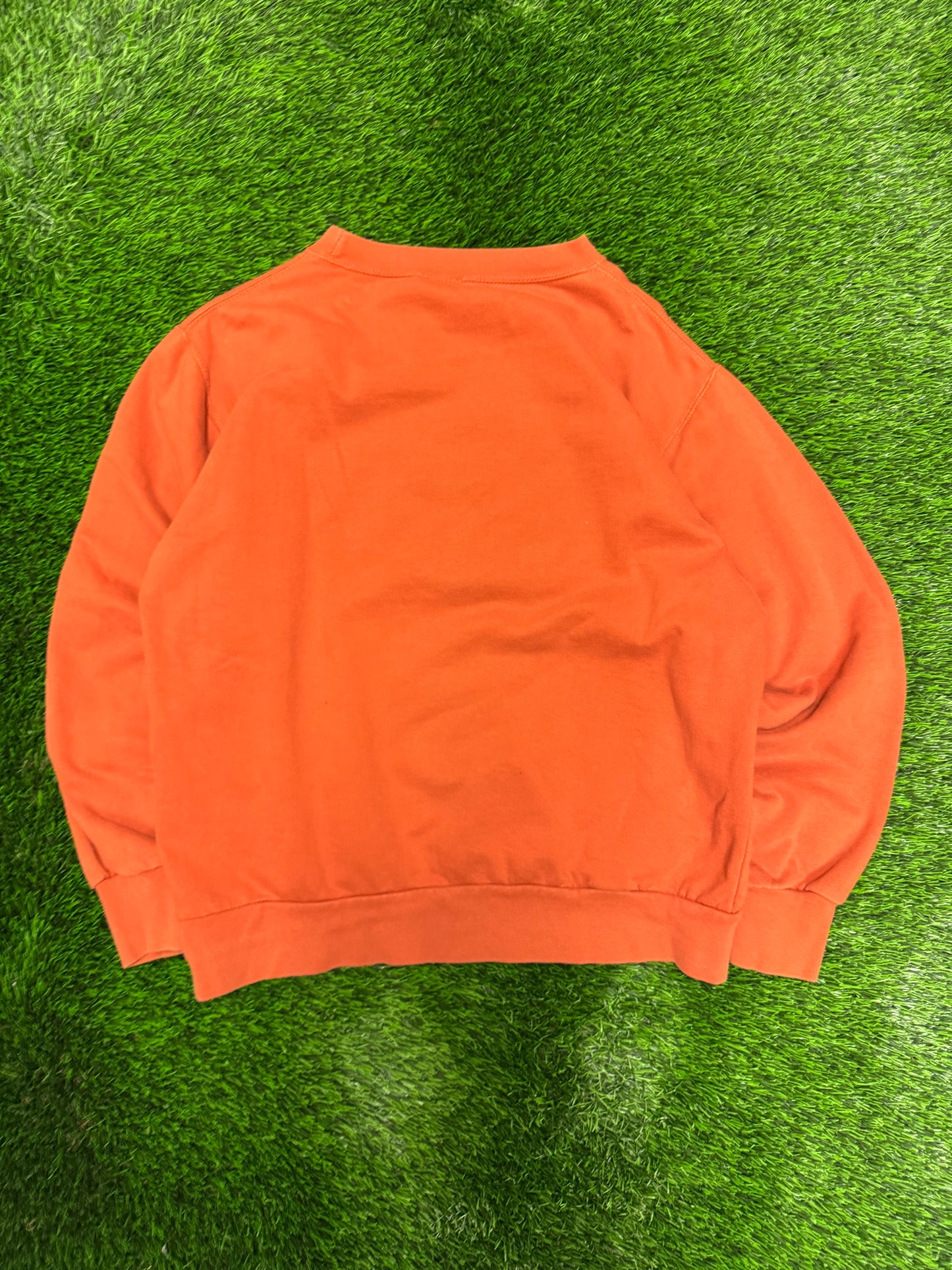 00s University of Texas Longhorns Spell Out Essential Vintage Crewneck (L)