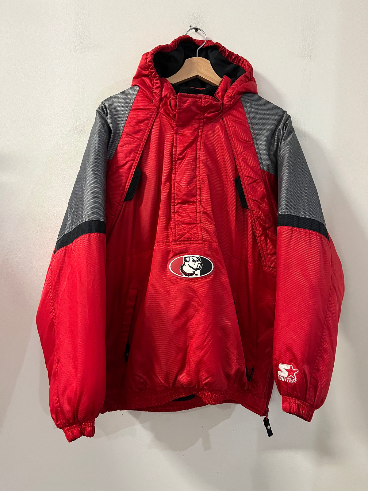 90s Georgia Bulldogs Vintage Starter Puffer Jacket (XL)