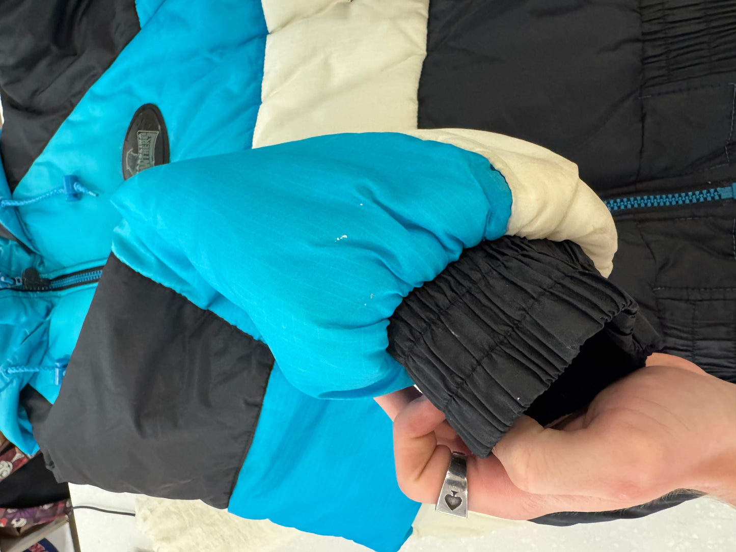 90s Carolina Panthers Pro Player NFL Experience Puffer Jacket (XL)