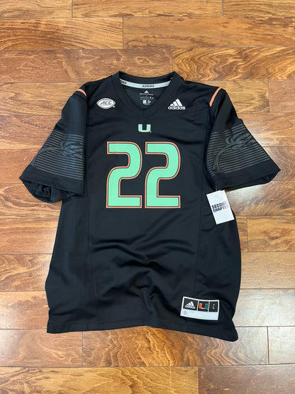 2023 Miami Hurricanes Alternate Football Jersey (L)