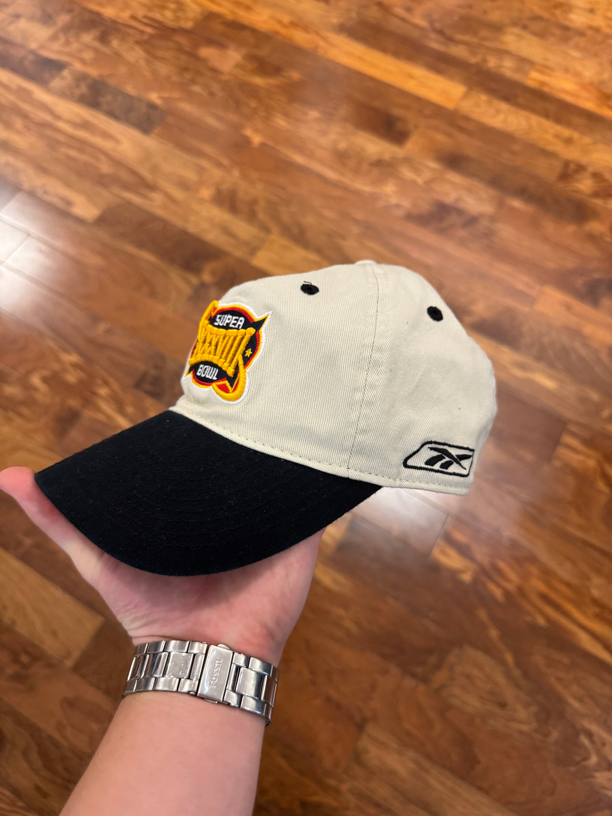 2004 Carolina Panthers Reebok Super Bowl XXXVIII Hat (OS)