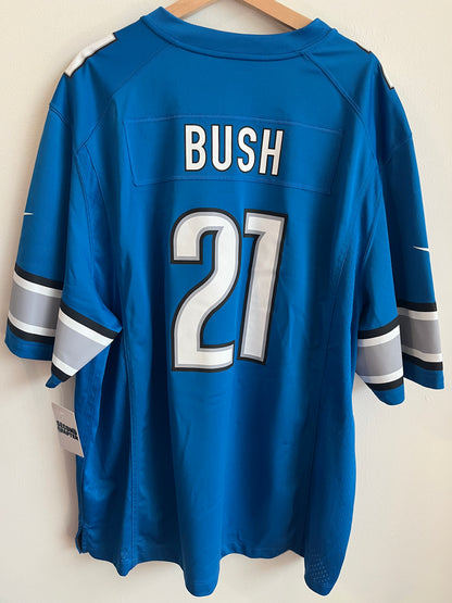 2012 Detroit Lions Reggie Bush Nike Jersey (XXL)