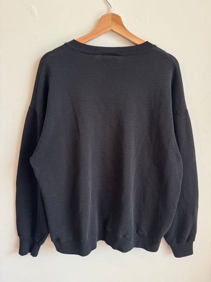 1996 Carolina Panthers Embroidered NFC West Crewneck (L)