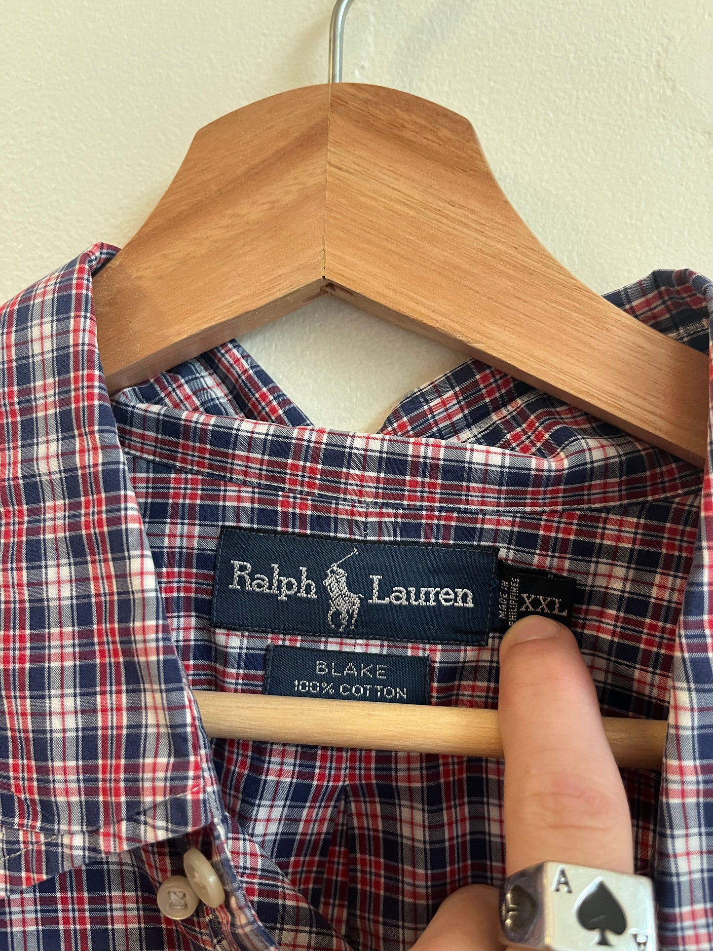 00s Polo Ralph Lauren Cropped Essential Polo Shirt (XXL)