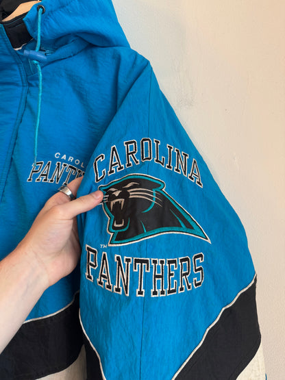90s Carolina Panthers NFL Pro Line Puffer Jacket  (XXXL)