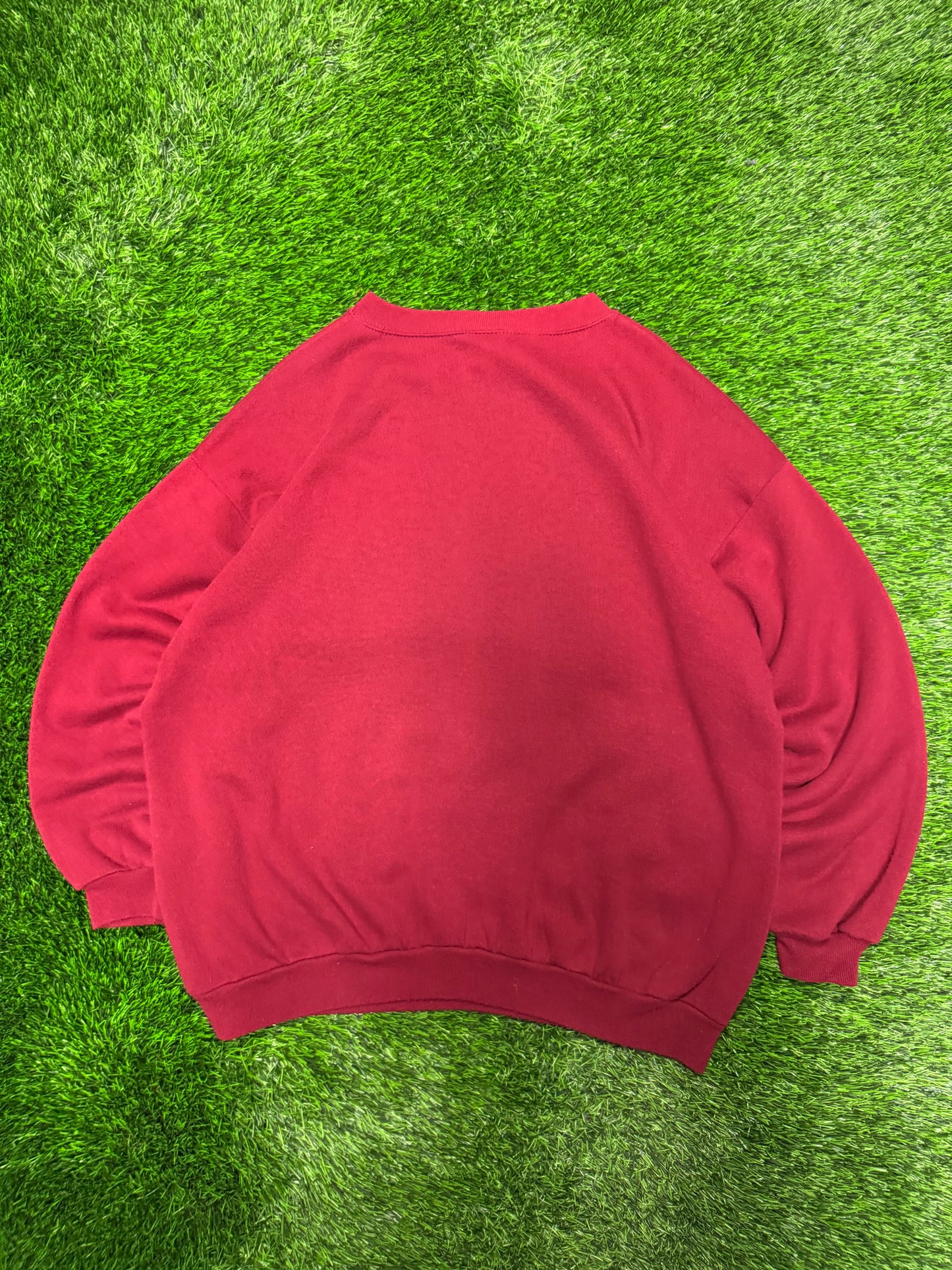 1995 Washington Redskins Vintage Spell Out Crewneck (XXL)